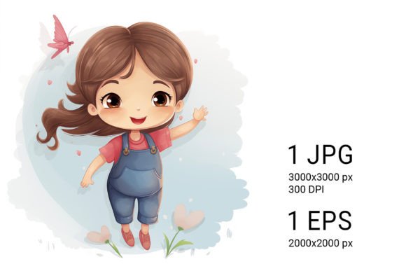 Download A Girl in a Blue Overall - Overall Collection