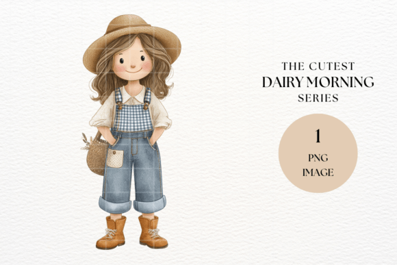Download Farm Girl Overall Character - Overall Collection