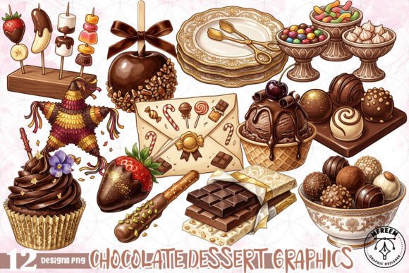 Download Chocolate Dessert Graphics PNG - Chocolate Collection