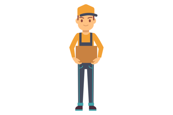 Download A Man in a Yellow Shirt and Blue Overall - Overall Collection